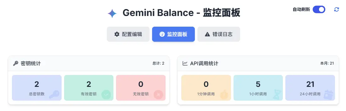 Gemini Balance 部署體驗:從零開始的AI代理服務搭建心得